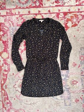 Banana Republic animal print mini dress